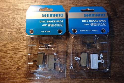 Bremsbeläge für Shimano G02A Bremsbeläge ALU XTR XT SLX ALFINE BR-M987 BR-R785 BR-M785 BR-S700 BR-M985 BR-M675 BR-M666